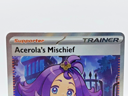 Pokemon TCG Acerola's Mischief 165/132 Mega Evolution Full Art Trainer - Image 2