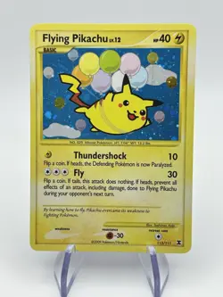 Pokemon Flying Pikachu 113/111 Rising Rivals Secret Rare - Image 1
