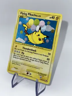 Pokemon Flying Pikachu 113/111 Rising Rivals Secret Rare - Image 2