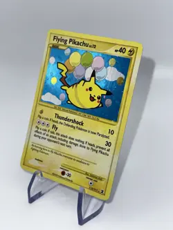 Pokemon Flying Pikachu 113/111 Rising Rivals Secret Rare - Image 3