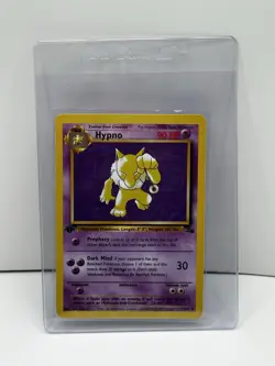 1999 Pokemon Fossil 1st Edition Hypno #23/62 - Image 3