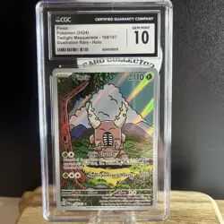 Pinsir Pokemon 2024 Twilight Masquerade 168/167 IllustrationRare CGC 10 Gem Mint - Image 1