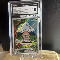 Pinsir Pokemon 2024 Twilight Masquerade 168/167 IllustrationRare CGC 10 Gem Mint - Image 3