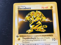 Pokemon 1st Edition Shadowless Electabuzz 20/102 Base Set Excellent/ NM Cond. - Image 3