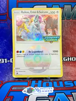 Pokemon TCG - Raikou, Entei & Suicune Legendary Oversized BS Promo *CCGHouse* - Image 1