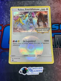 Pokemon TCG - Raikou, Entei & Suicune Legendary Oversized BS Promo *CCGHouse* - Image 2