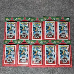 Pokemon Mystery Pack Seeded 1:10 Crystal Guardians - Lot Of 10 2025 - Image 1