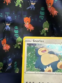 Rare Pokemon TCG Snorlax Holo SWSH032 PROMO Black Star Ready To Grade - Image 2