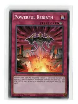 3x Powerful Rebirth - SDCK-EN038 1st Edition - YuGiOh-LP - Image 1