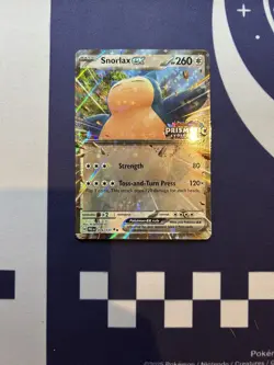 Snorlax ex (Prismatic Evolution Stamped) 076/131 Miscellaneous Cards & Products - Image 1