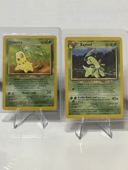 Pokemon Neo Genesis 2000 Chikorita 54 Bayleef 29/111 TCG Card LP - Image 1