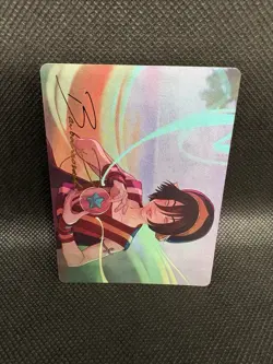 Toph, the First Metalbender Art Card (Gold-Stamped Signature) - Art Series: Avat - Image 1