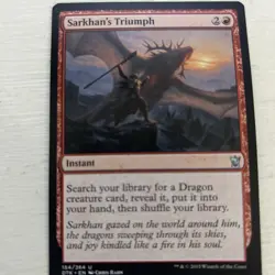 Sarkhan's Triumph Dragons of Tarkir Magic The Gathering MTG Card - Image 1