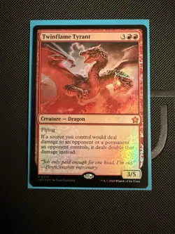Twinflame Tyrant - Foil - Foundations NM Fresh - Image 1