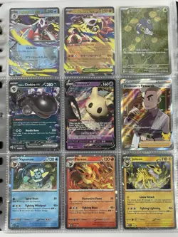 Pokemon Card Collection Binder Lot Holo Rare Full Art Gengar Charizard Pikachu - Image 3