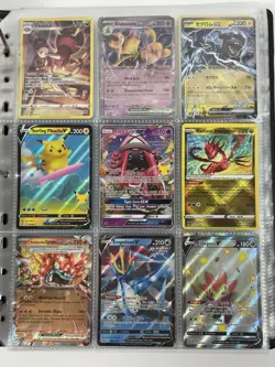 Pokemon Card Collection Binder Lot Holo Rare Full Art Gengar Charizard Pikachu - Image 5