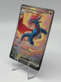 Pokemon TCG Salamence EX Journey Together Special Illustration Rare Card 187/159 - Image 2