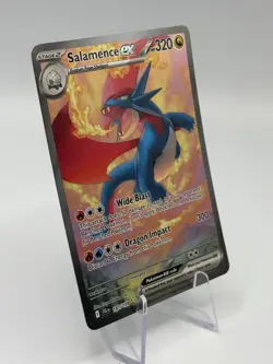 Pokemon TCG Salamence EX Journey Together Special Illustration Rare Card 187/159 - Image 3
