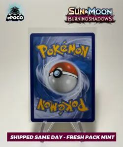 Tapu Fini GX 39/147 Full Art Rare Pokemon TCG Burning Shadows Pokemon Card MINT - Image 2