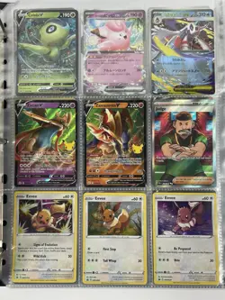 Pokemon Card Collection Binder Lot Holo Rare Full Art Charizard Rayquaza Pikachu - Image 5