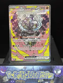 Pokemon Card Cornerstone Mask Ogerpon EX 160/131 Special Illustration Rare NM - Image 1