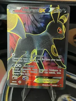 Umbreon EX - 119/124 - Pokemon Fates Collide Full Art Ultra Rare Card LP - Image 1