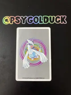 Pikachu Joker Pokemon Poker Card 1999 Creased Mint Rare Japan Lugia - Image 3