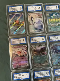 Pokemon Graded Slab Bundle Of Cards - Image 2
