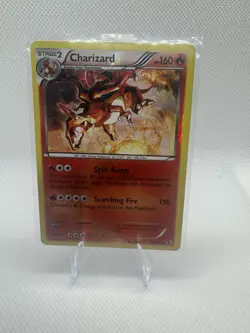 Pokemon TCG Charizard Legendary Treasures Holo Rare Card 19/113 - Image 1