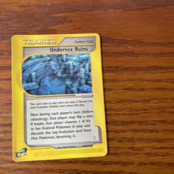 UNDERSEA RUINS - 138/147 - Aquapolis - Trainer - Pokemon Card - Image 1