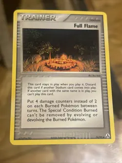 Full Flame 74/92 Legend Maker Regular Pokemon Card - Image 1
