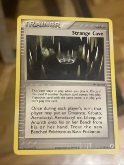 Strange Cave - Uncommon - Legend Maker - 77/92 Pokemon Card - Image 1