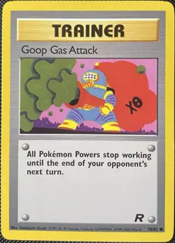 Goop Gas Attack 78/82 Team Rocket Regular - Pokemon Card - Image 1