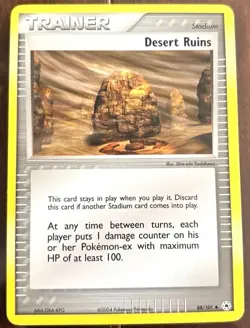 Desert Ruins 88/101 Hidden Legends Regular Trainer Pokemon Card NM - Image 1