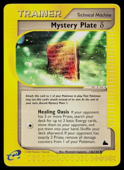 Pokemon Card - Mystery Plate Delta Skyridge 136/144 Uncommon - Image 1