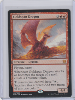 Goldspan Dragon Kaldheim Regular - Image 1