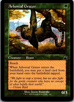 Arboreal Grazer (Retro Frame) C Ravnica Remastered 343 NM NM-LP - Image 1
