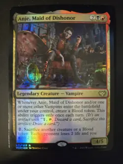 Anje, Maid of Dishonor NM FOIL Innistrad: Crimson Vow MTG FREE SHIPPING - Image 1