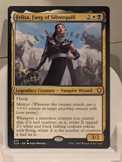 Felisa, Fang of Silverquill Commander Legends: Battle for Baldur's Gate Regular - Image 1