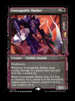 Unstoppable Slasher (Showcase) 312 R Duskmourn: House of Horror - Image 1