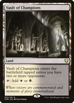 Vault of Champions - Commander Legends (CMR) NM Never Played - Image 1