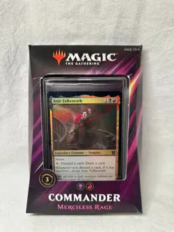 Commander 2019 - Merciless Rage Deck - Mtg Magic The Gathering - Factory Sealed - Image 1