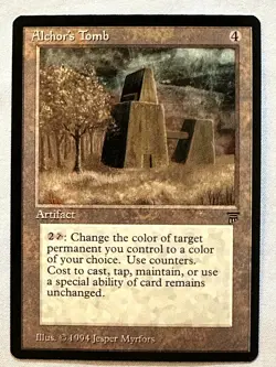 Alchor's Tomb - 1994 Magic the Gathering MTG Legends - NM - Free Shipping! - Image 1