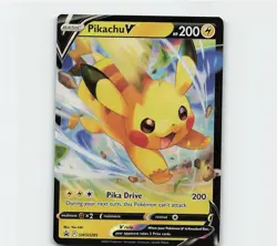 Pokemon TCG Pikachu V Sword & Shield SWSH285 Holo Promo Promo - Image 1