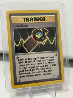 Pokemon POKEGEAR 88/111 Neo Genesis - NEAR MINT/MINT - Image 1