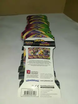 POKEMON VIVID VOLTAGE SWORD & SHIELD X 10 PACK LOT SLEEVED NEW SEALED SAME COVER - Image 2