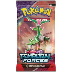 Pokemon Temporal Forces : 4 Sealed Booster Packs : Art Set (One of Each Design) - Image 3