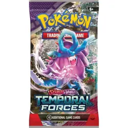 Pokemon Temporal Forces : 4 Sealed Booster Packs : Art Set (One of Each Design) - Image 5