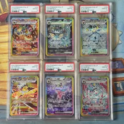 Pokemon TCG Terastal Festival SAR bundle x6 PSA 10 Sequential Graded - Image 1