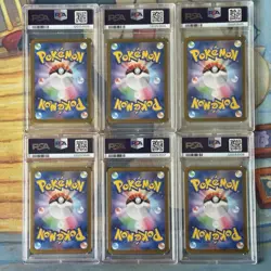 Pokemon TCG Terastal Festival SAR bundle x6 PSA 10 Sequential Graded - Image 2